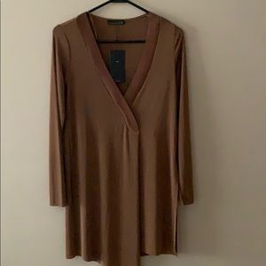 New Zara long top... perfect for leggings. Size M